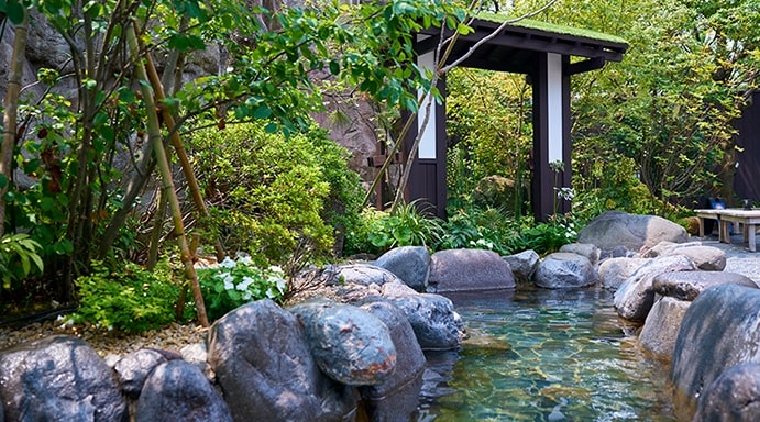 odaiba onsen - edo garden