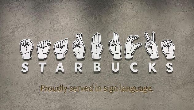 Starbucks Signing Store Tokyo - fingersigning logo