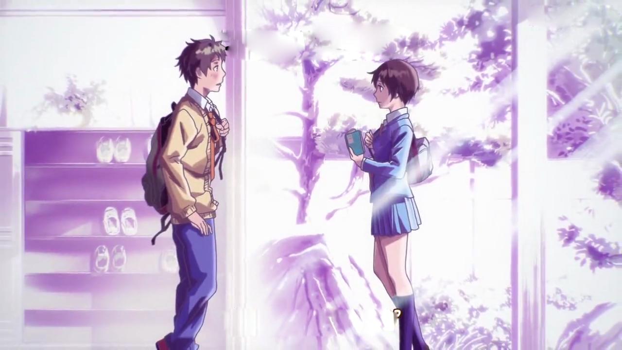 romantic anime series - kazunari and ritsu
