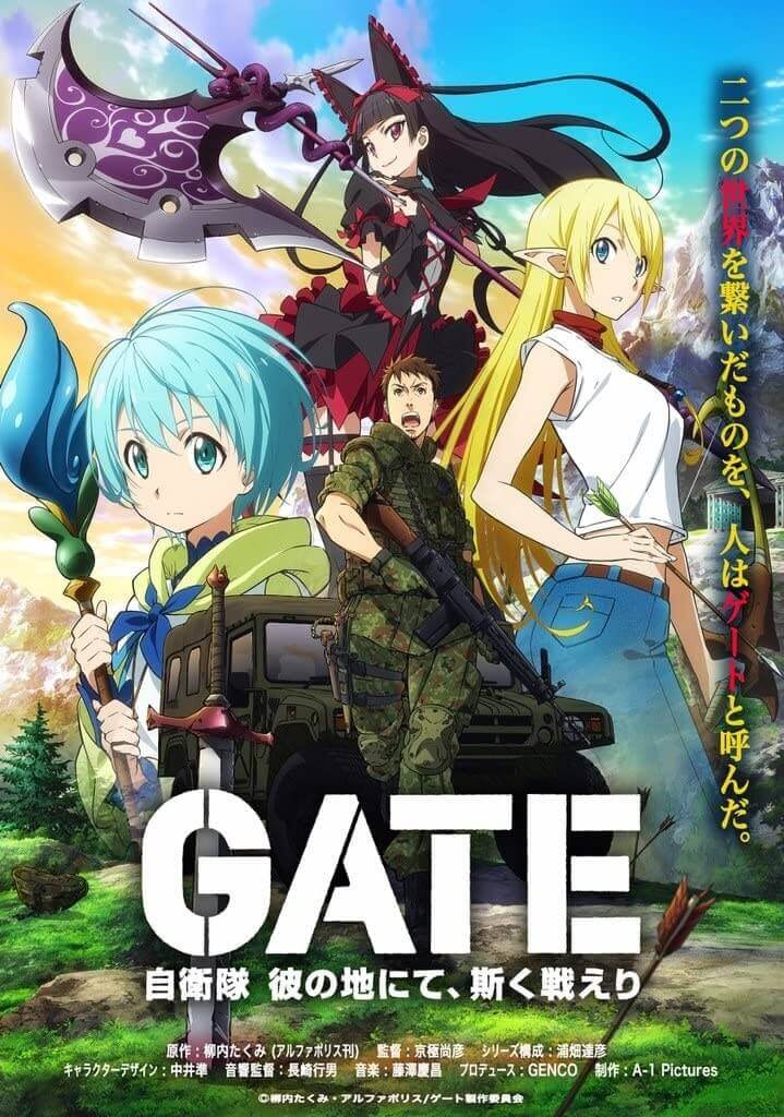 Isekai Anime - GATE: Thus The JSDF Fought There!