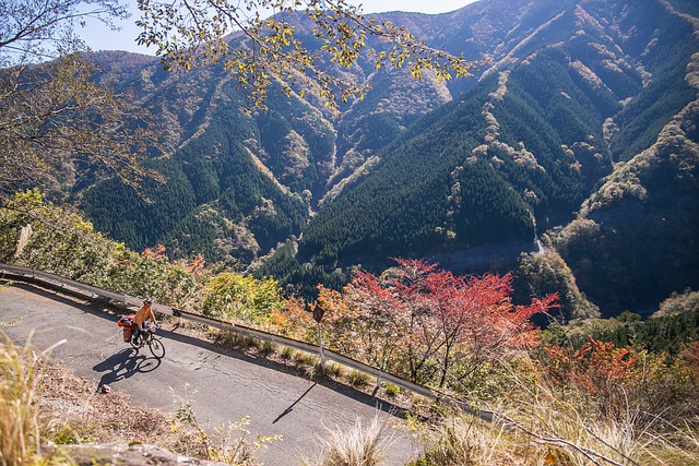 Cycling in Japan - cycling in autumn