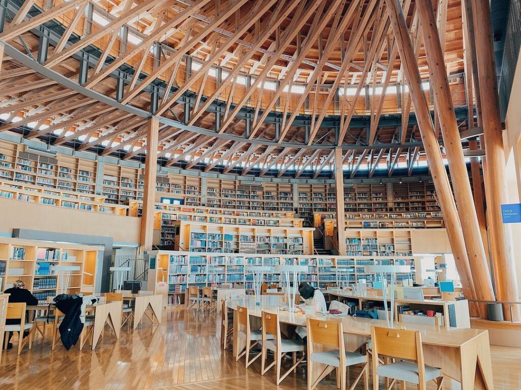 Nakajima Library - interior