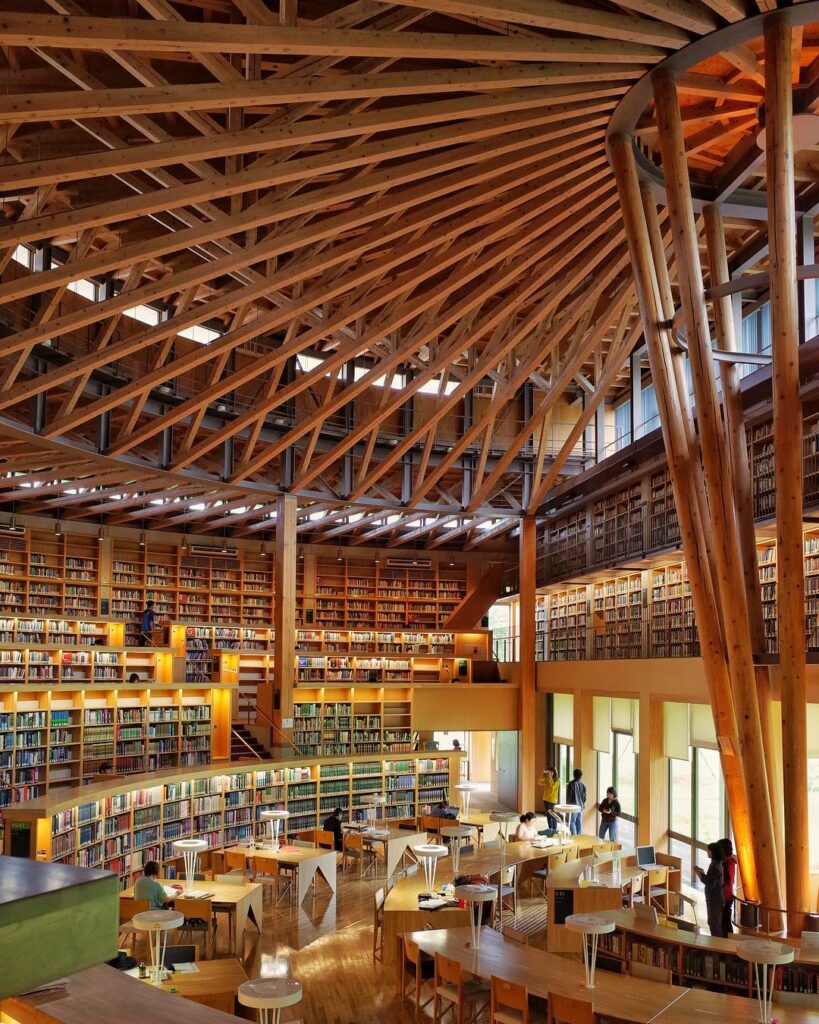 Nakajima Library - interior