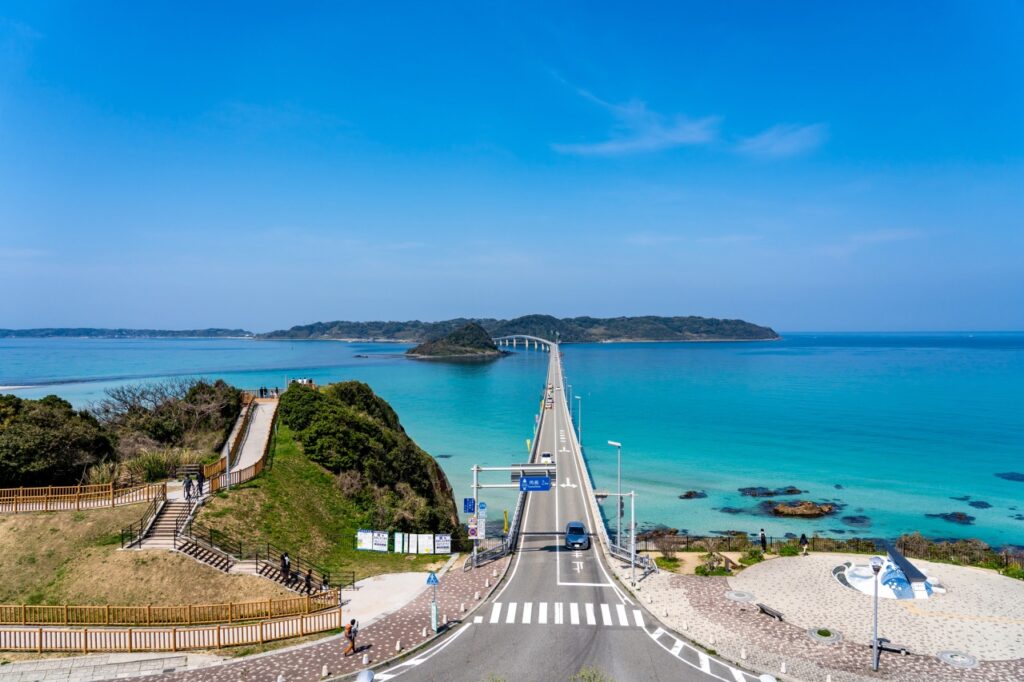 Tsunoshima Bridge - overview