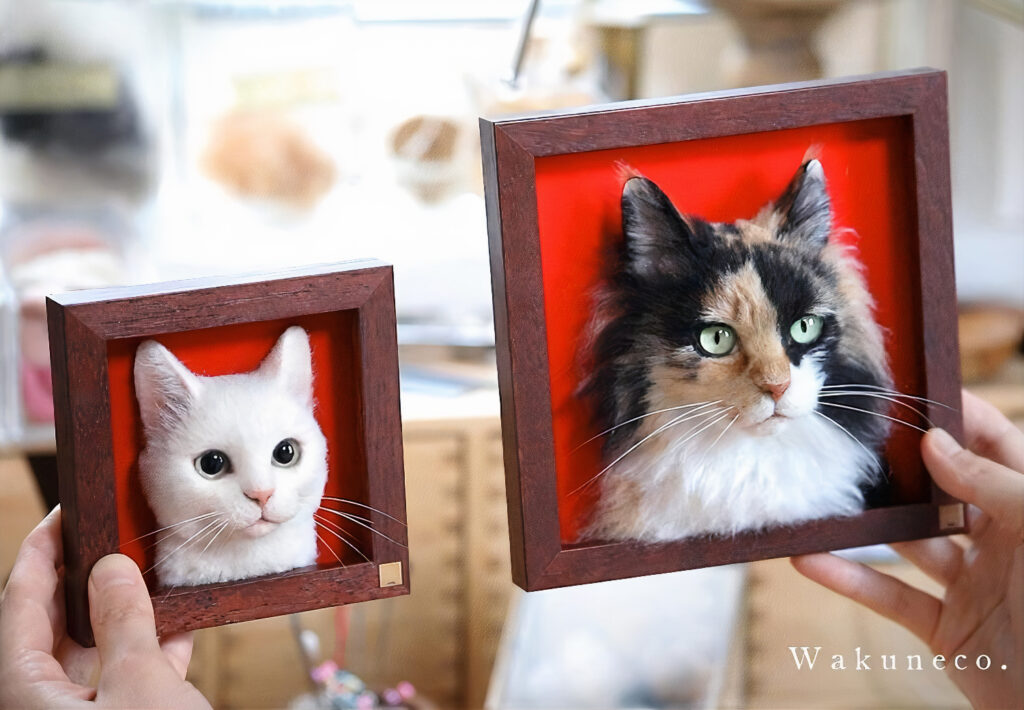 3D Cat portraits