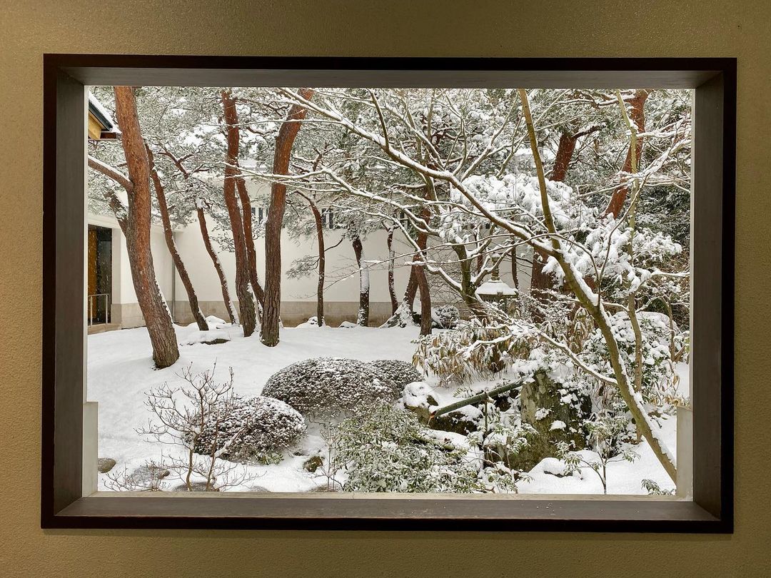 Adachi Museum Of Art - living framed painting