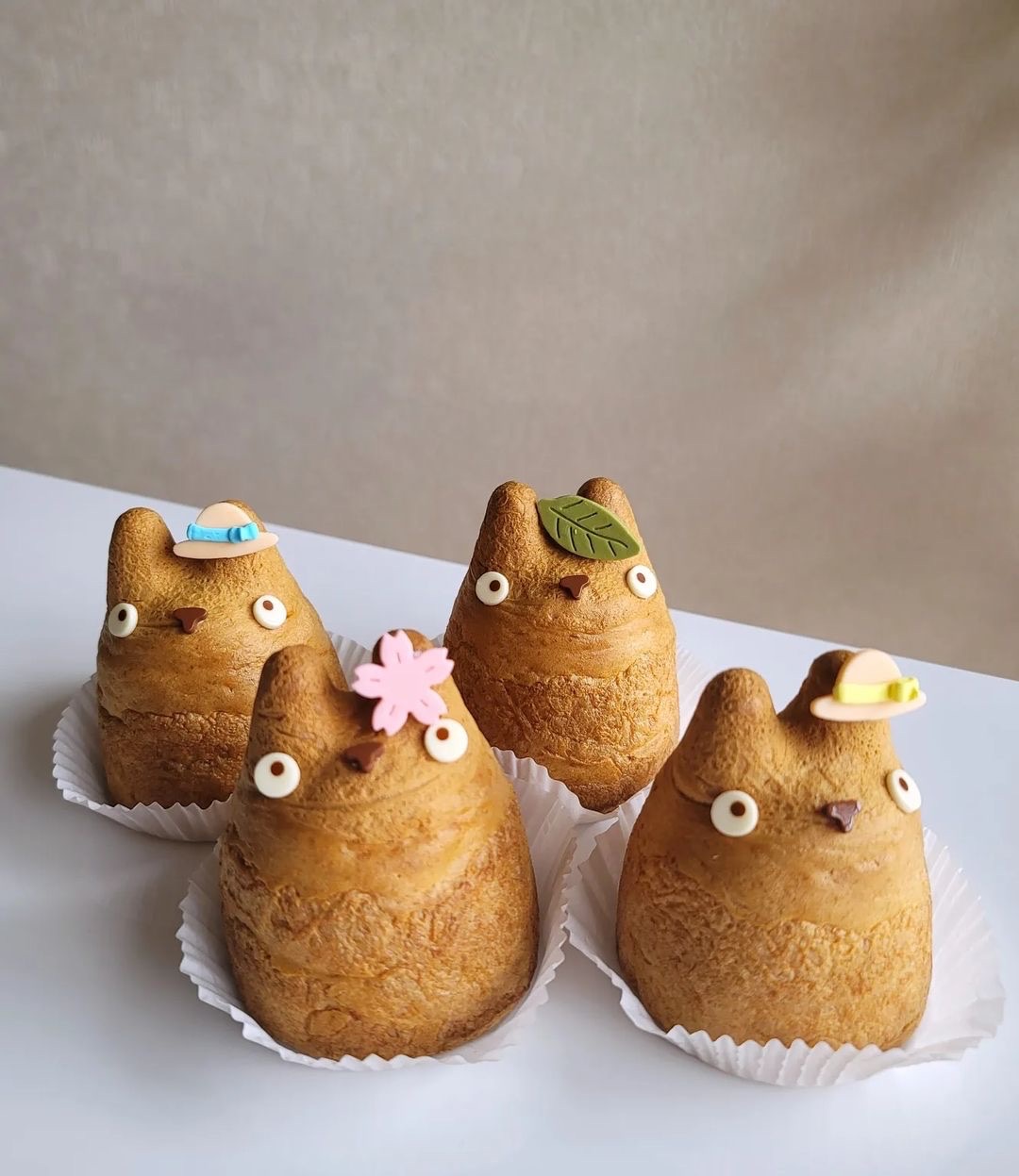 Shirohiges Cream Puff Factory - totoro cream puffs