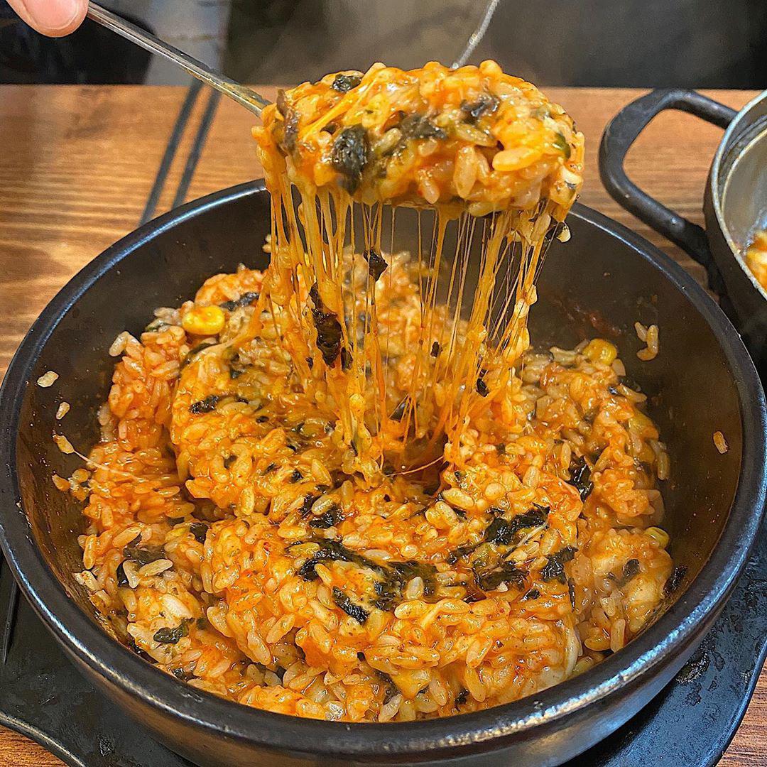 Korean cheese rice