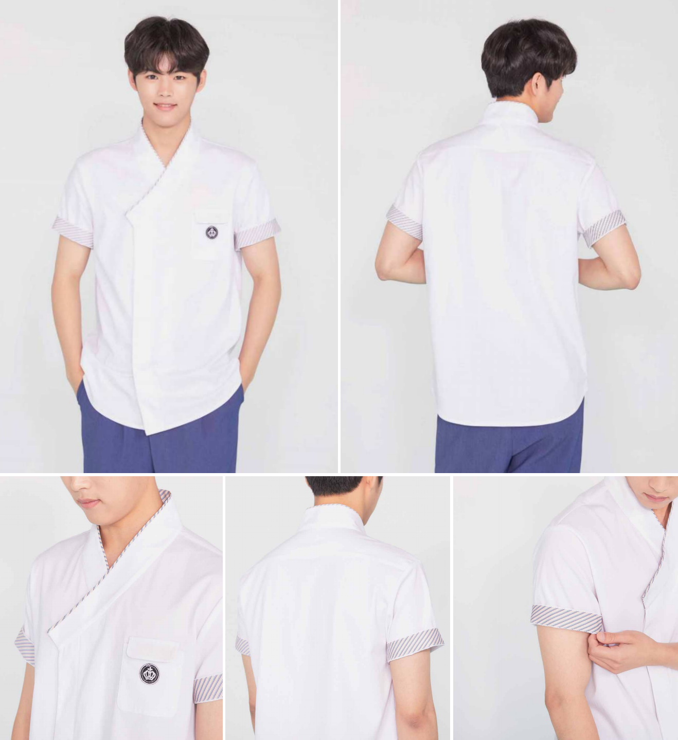 Hanbok Uniforms - Men's summer style shirt