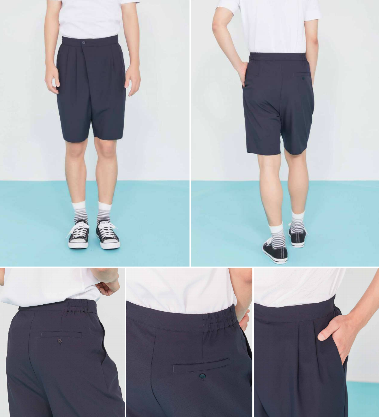 Hanbok Uniforms - Men's active wear shorts