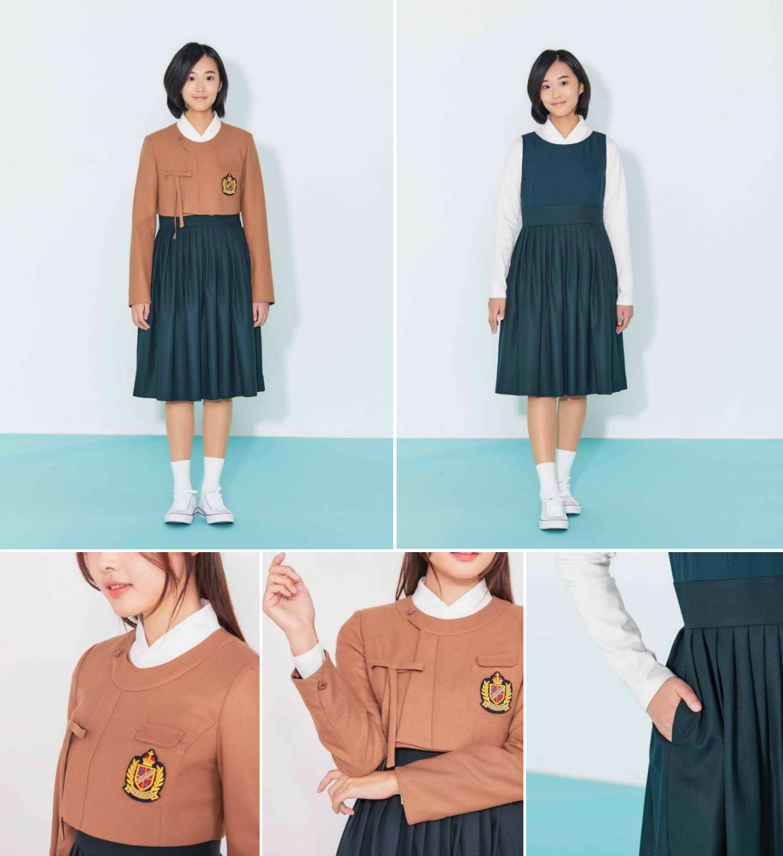 Hanbok Uniforms - Women's winter style dress