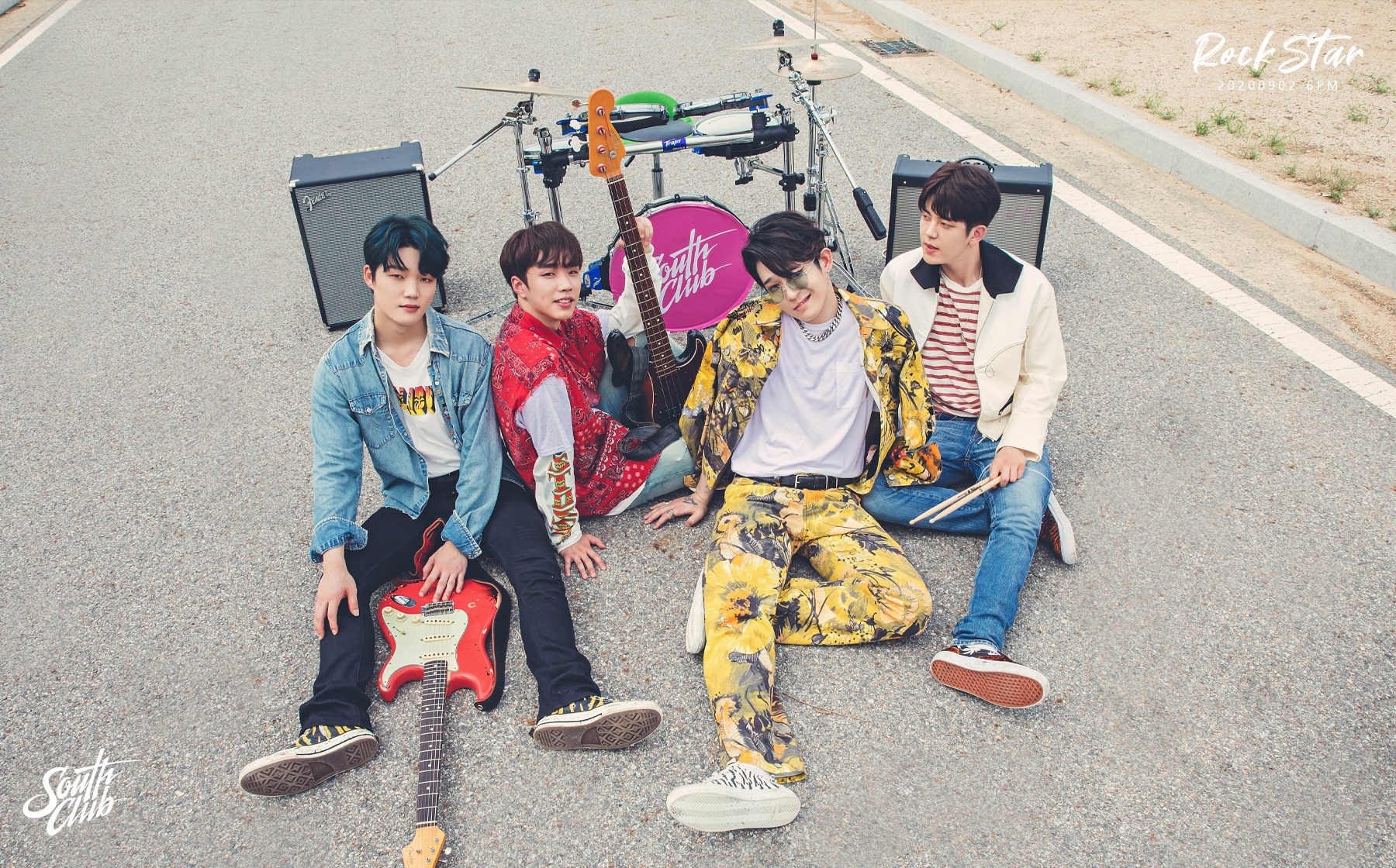 K-pop Comebacks September 2020 - South Club Rock Star concept photo