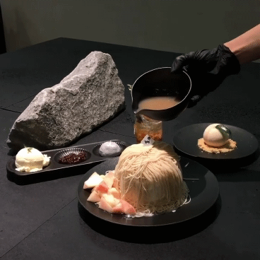 Mont Blanc bingsu - KOYO Dessert Shop