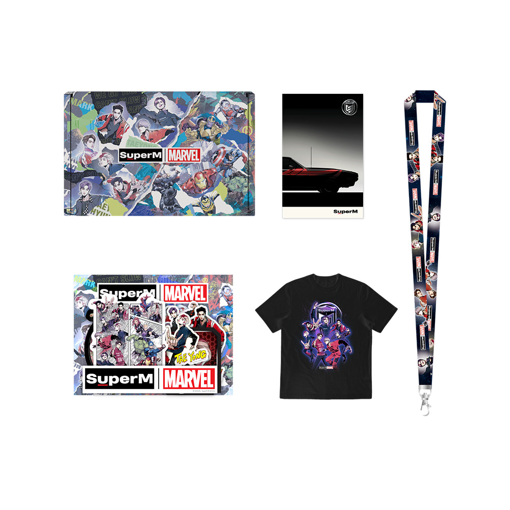 SuperM x Marvel - Special Package [Comic Type] + Digital Album