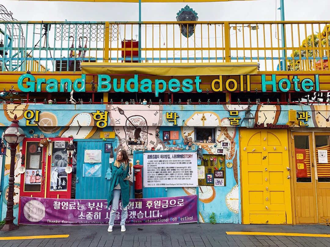 Gamcheon Culture Village - Grand Budapest Doll Hotel