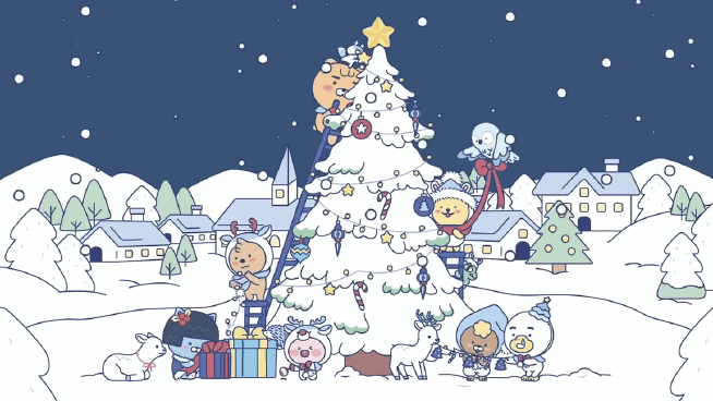 Kakao Friends Christmas - Animation