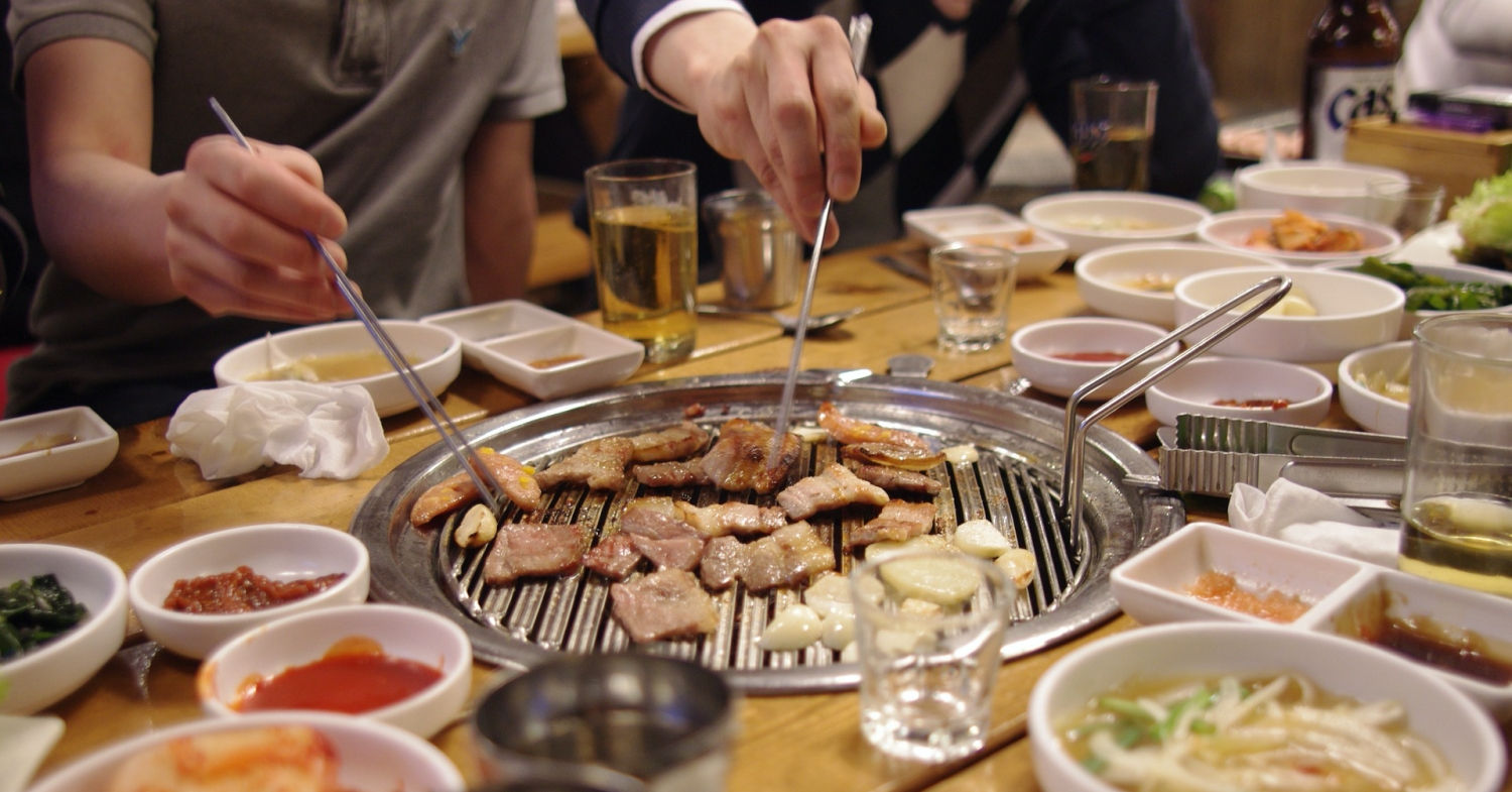 Traditional Korean Food - Samgyeopsal