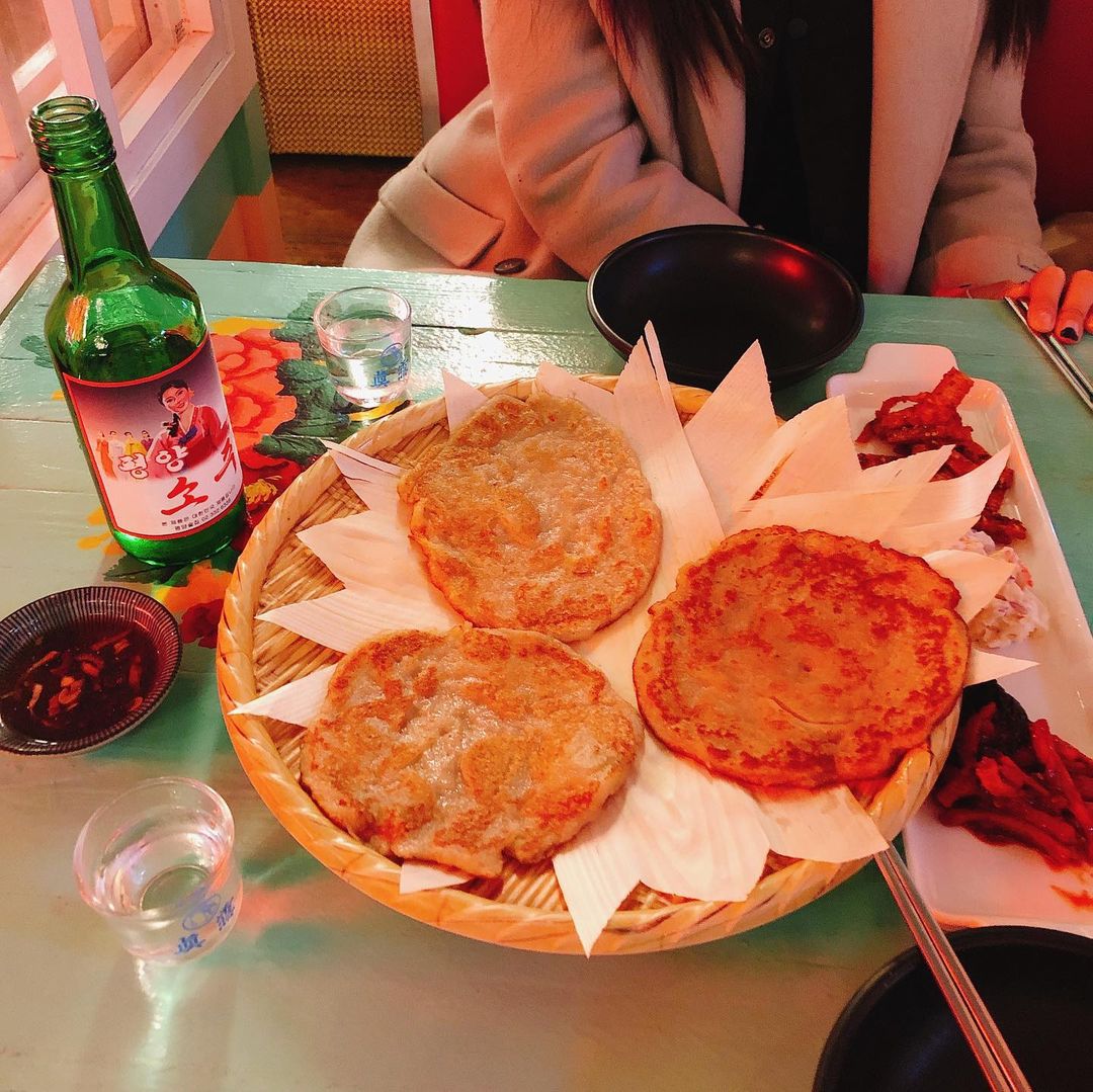 north korean restaurants - pyeongyang suljib pancake