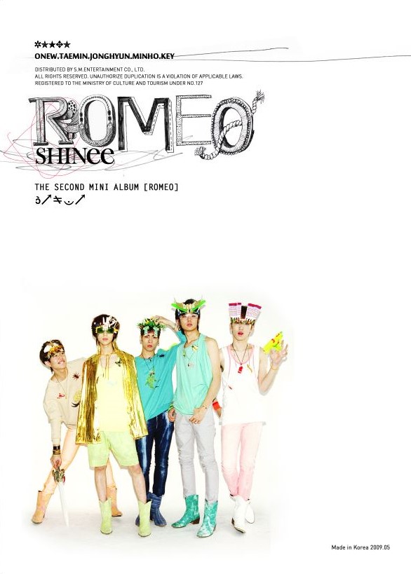 shinee songs - romeo + juliet