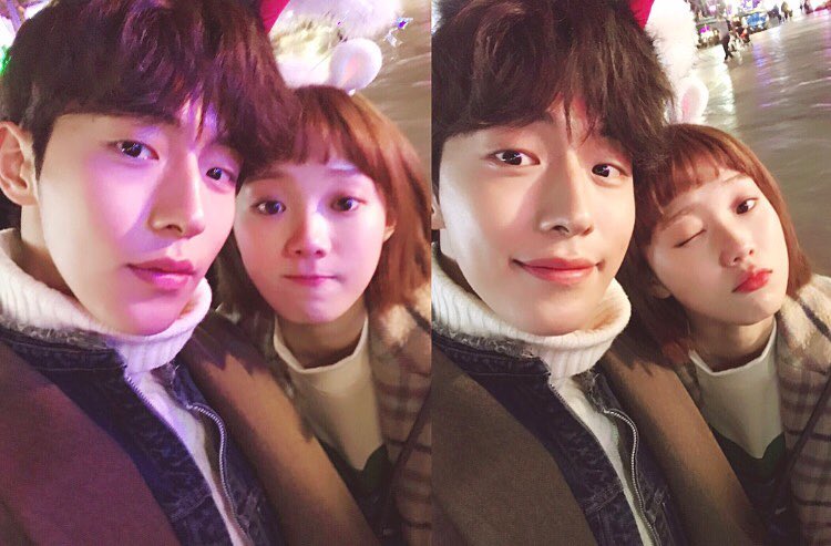 korean celebrity couples - lee sung-kyung and nam joo-hyuk