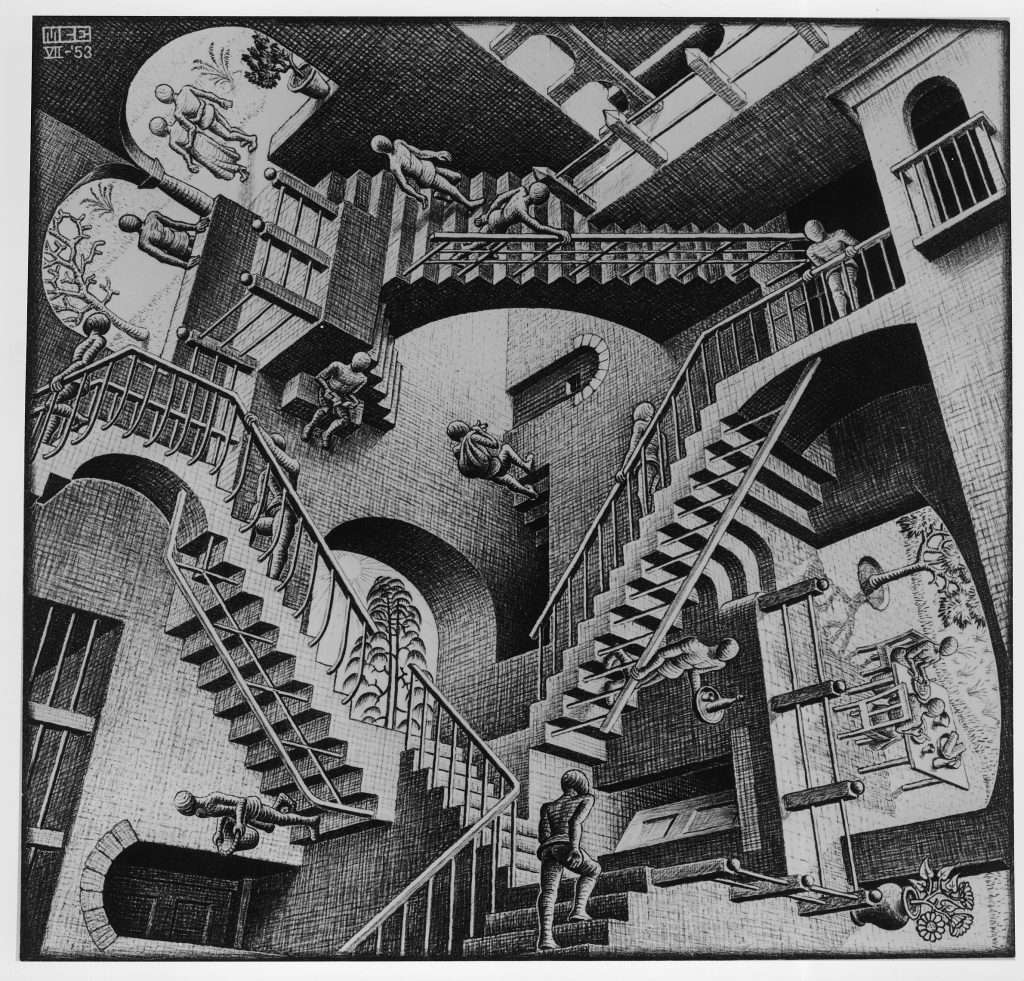 Squid Game Facts - M.C. Escher’s Relativity