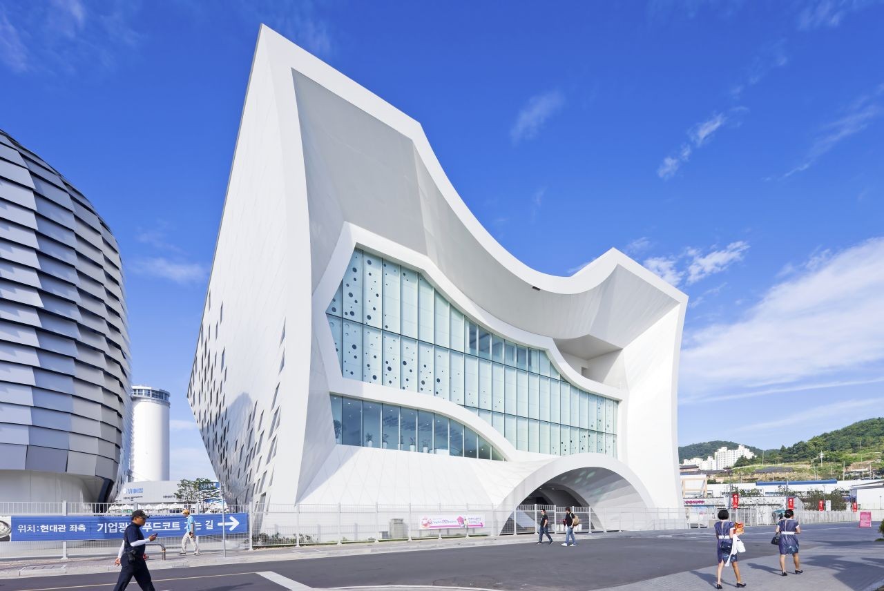 Unique Korean Buildings - Hyundai Pavilion