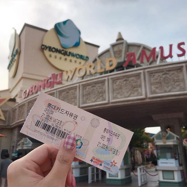 Theme parks in Korea - Gyeongju World Amusement admission ticket 