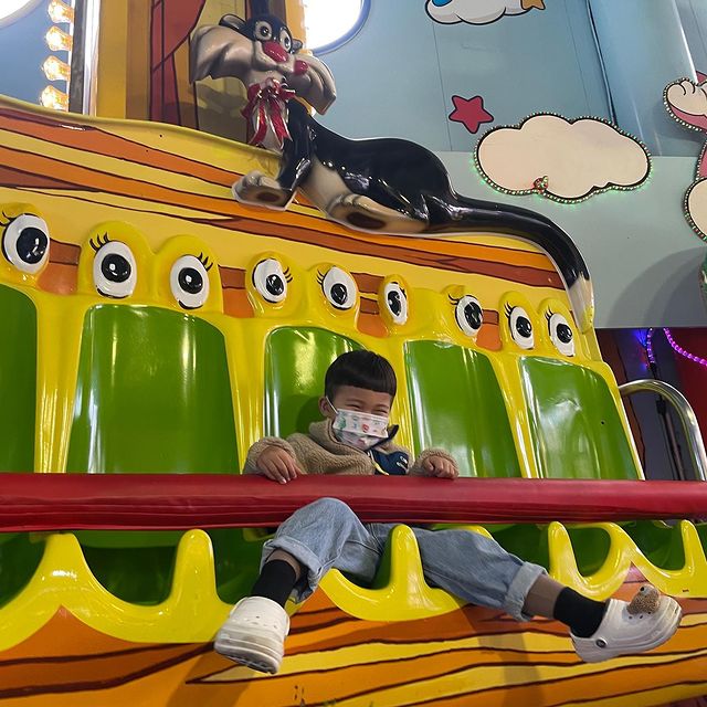 Theme parks in Korea - kid-friendly rides at Wolmi Theme Park