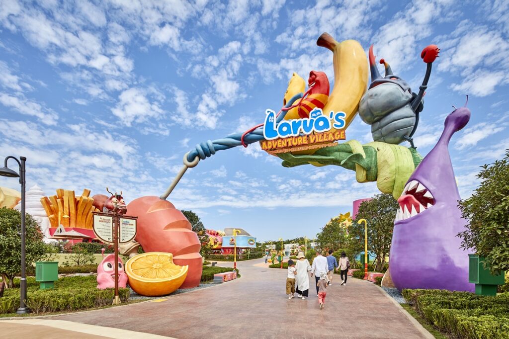 Theme parks in Korea - Larva’s Adventure Village