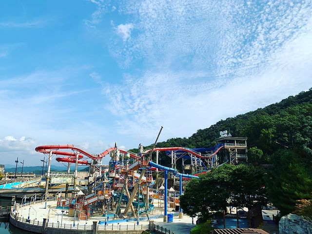 Theme parks in Korea - Monster Blaster at Ocean World 