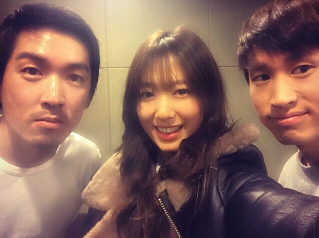 Park Shin-hye Facts - Park Shin-hye with Tablo on the right 