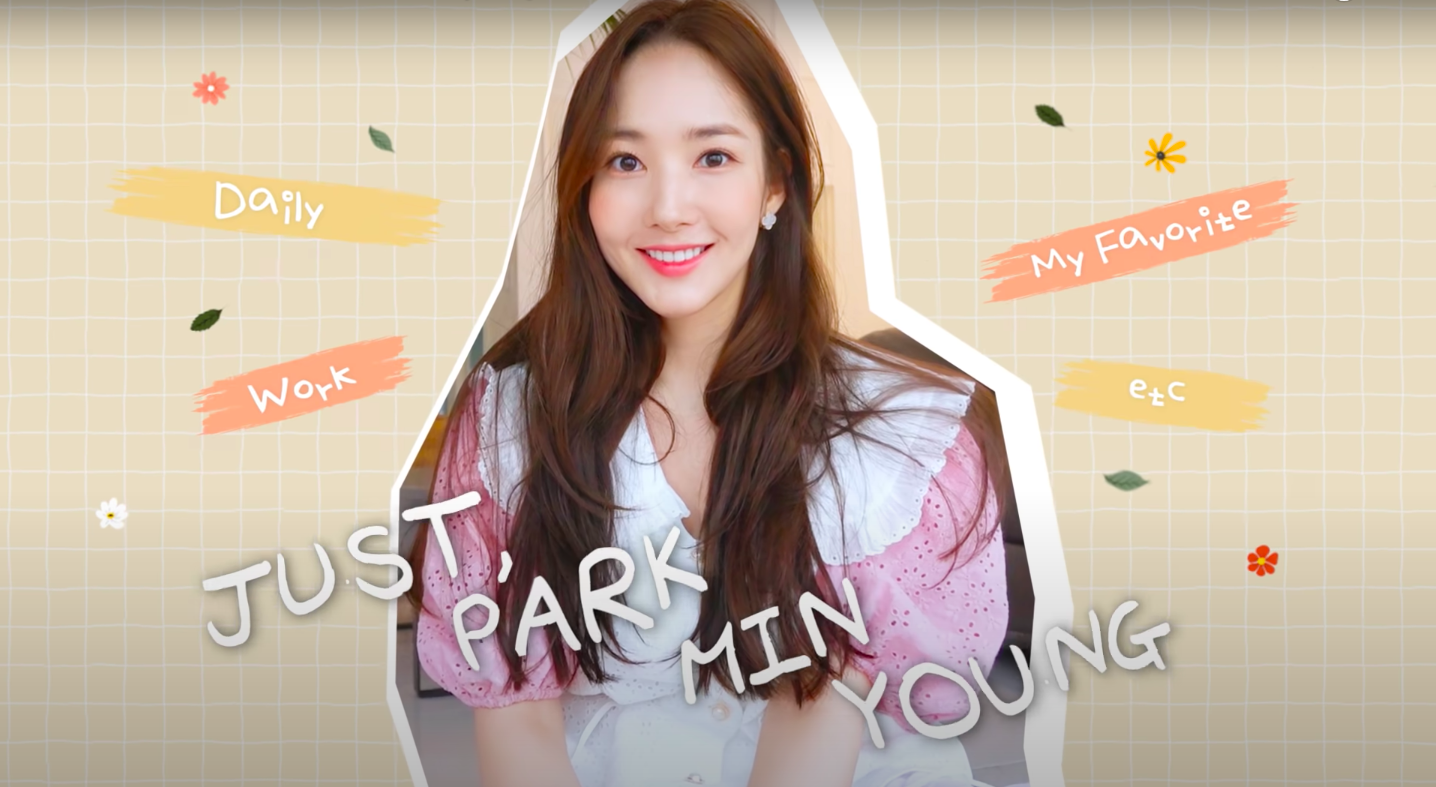 Park Min-young facts - she has a youtube channel 