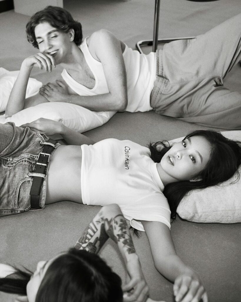 BLACKPINK's Jennie Poses For Calvin Klein's 2022 Spring Campaign