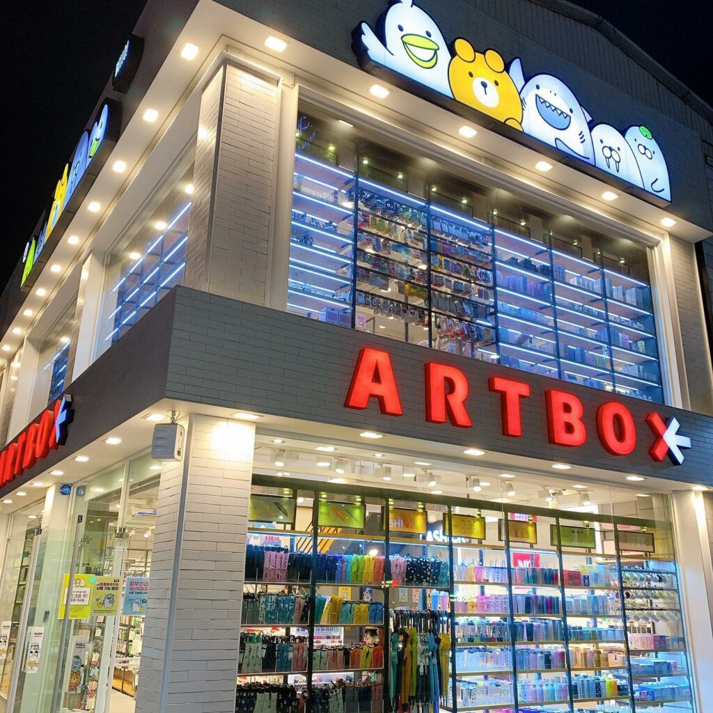 stationery stores in korea - ARTBOX