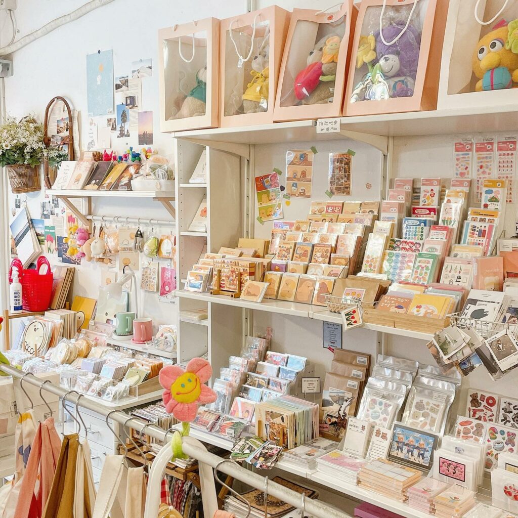 stationery stores in korea - theday.bom merchandise