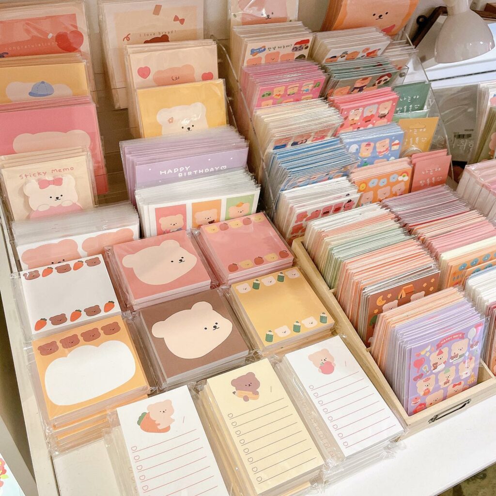 stationery stores in korea - theday.bom stationery