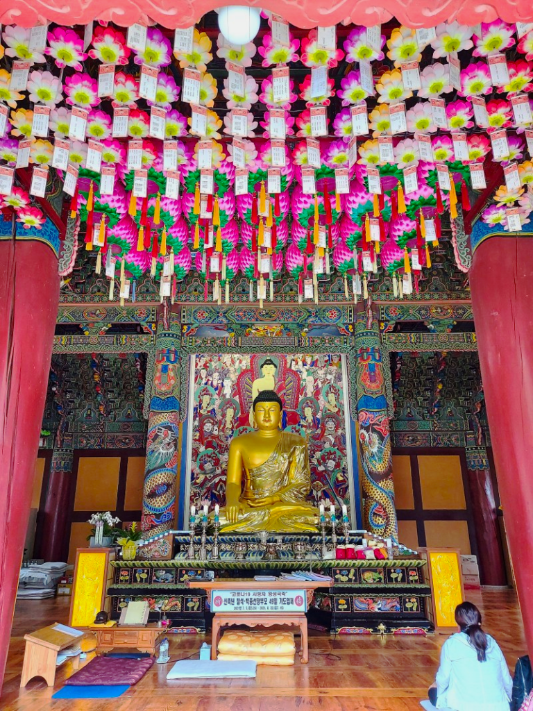 Woljeongsa temple - buddha