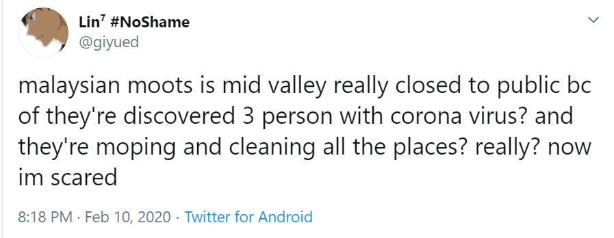 Mid Valley tweet (1)