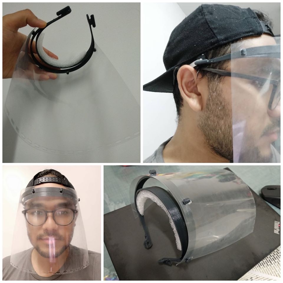 3D Companies Make Face Shields