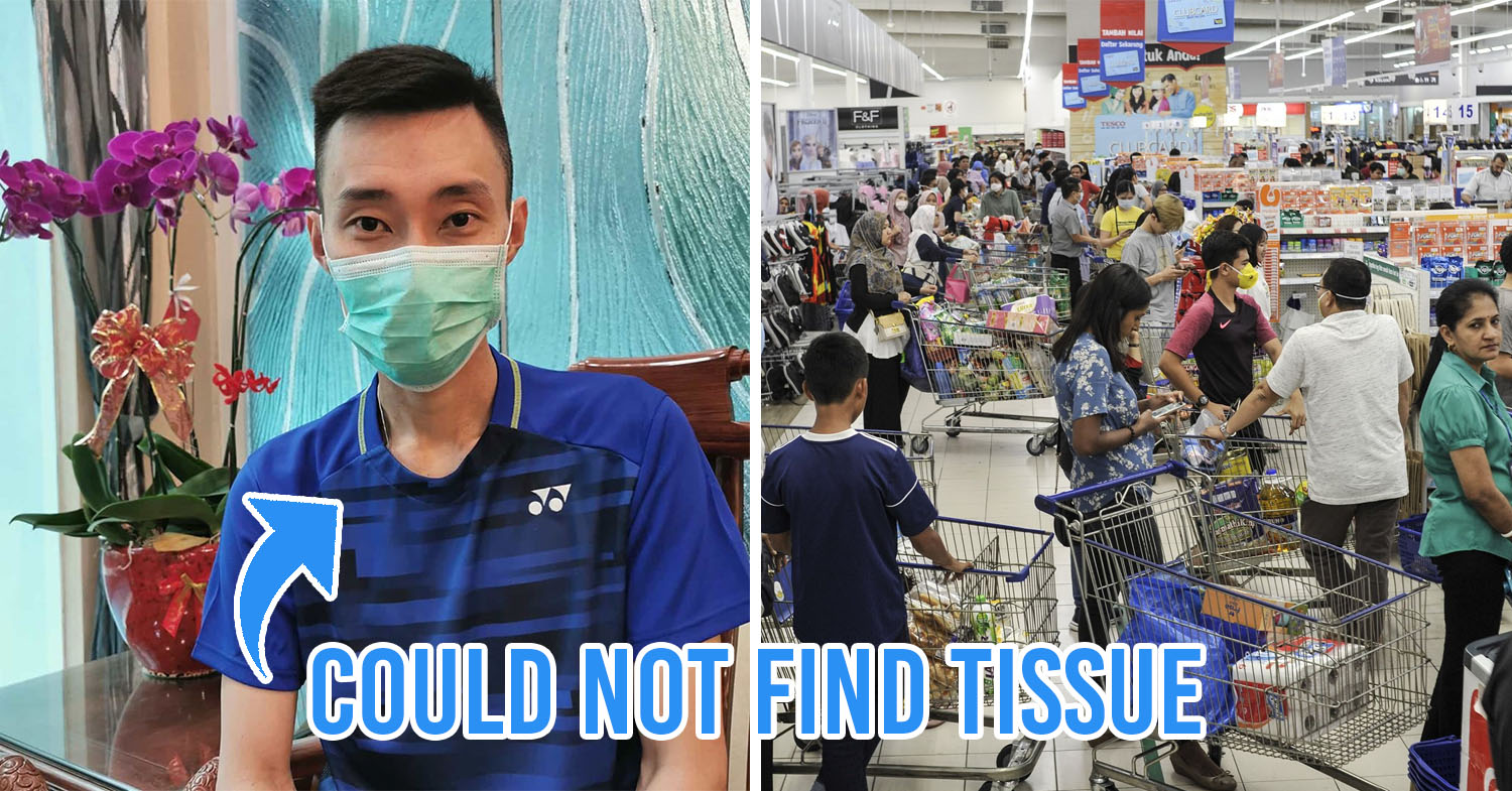 Lee Chong Wei coronavirus shopping