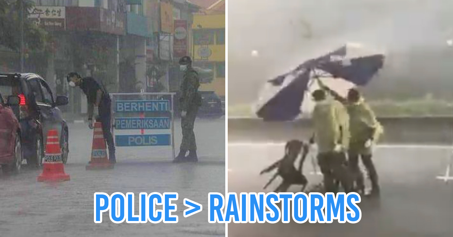 Policemen rain cover pic