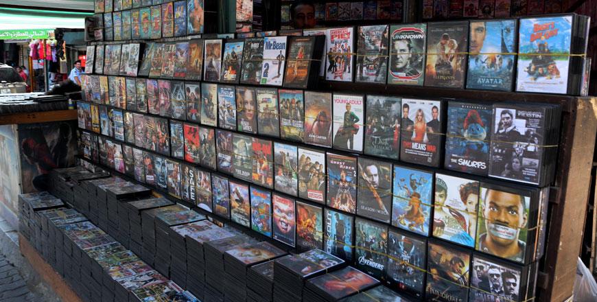 pirated dvds and cds
