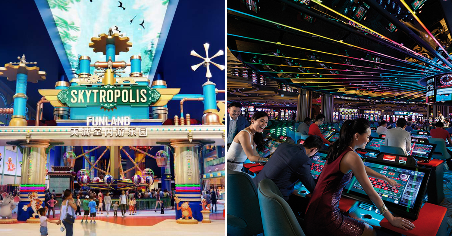 theme park + casino