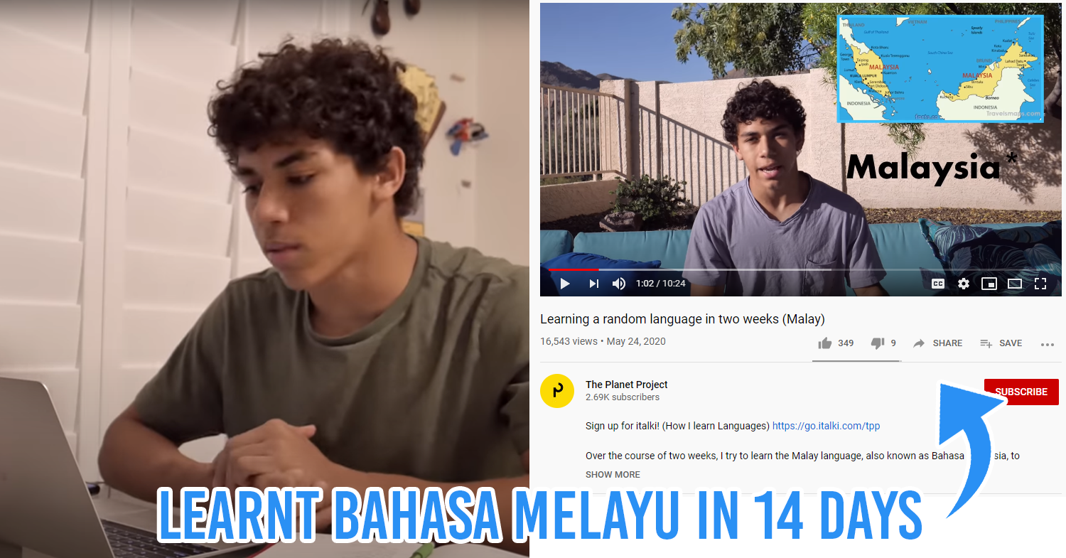 16 Year Old American Learnt Bahasa Melayu In Just 14 Days As A Challenge Now Speaks It Like A Local Thesmartlocal Malaysia Leading Travel And Lifestyle Portal