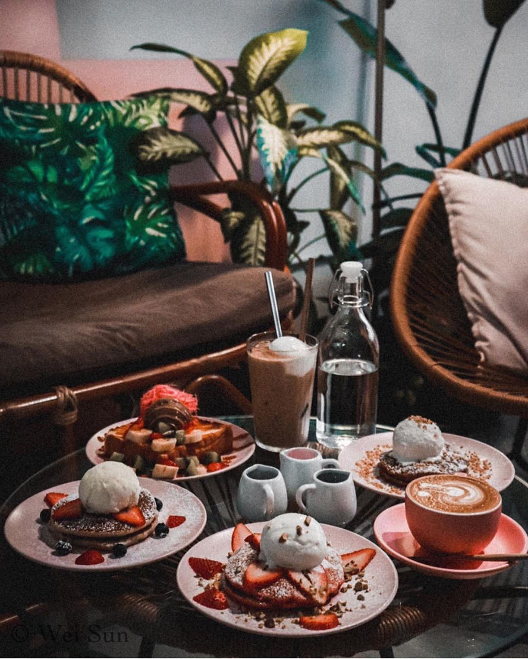 Penang Cafes - Matcho Cafe pancakes