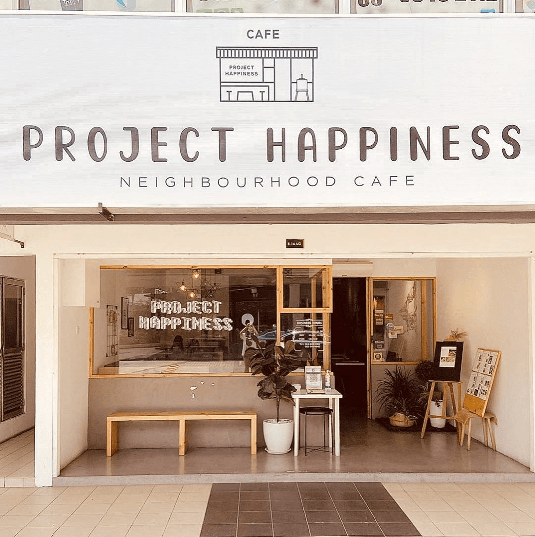 Minimalist Cafes Cheras - Project Happiness
