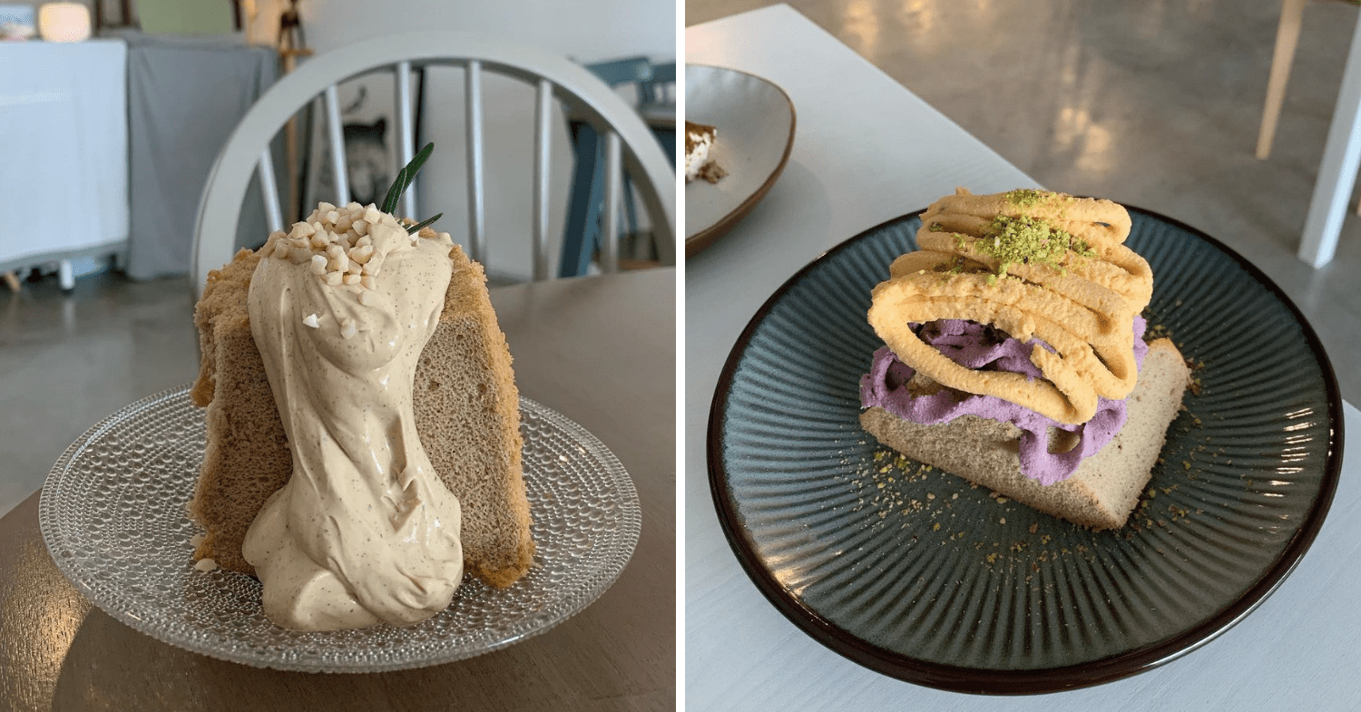 Minimalist Cafes Cheras - Les Petit Jours cakes