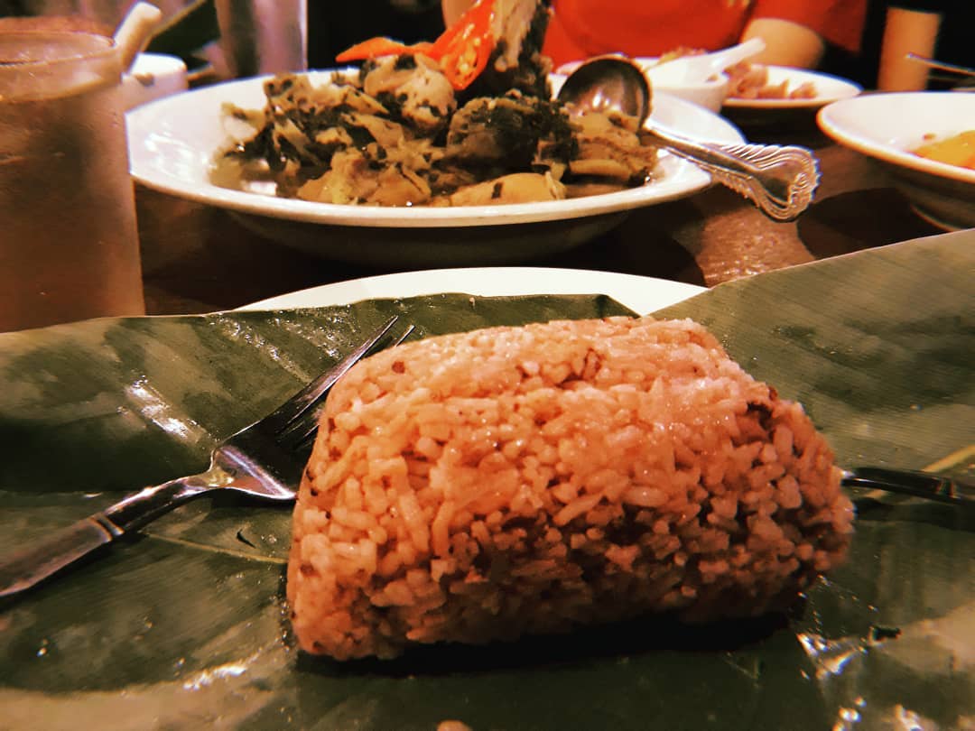 Must Try Kuching Food - bario rice at lepau