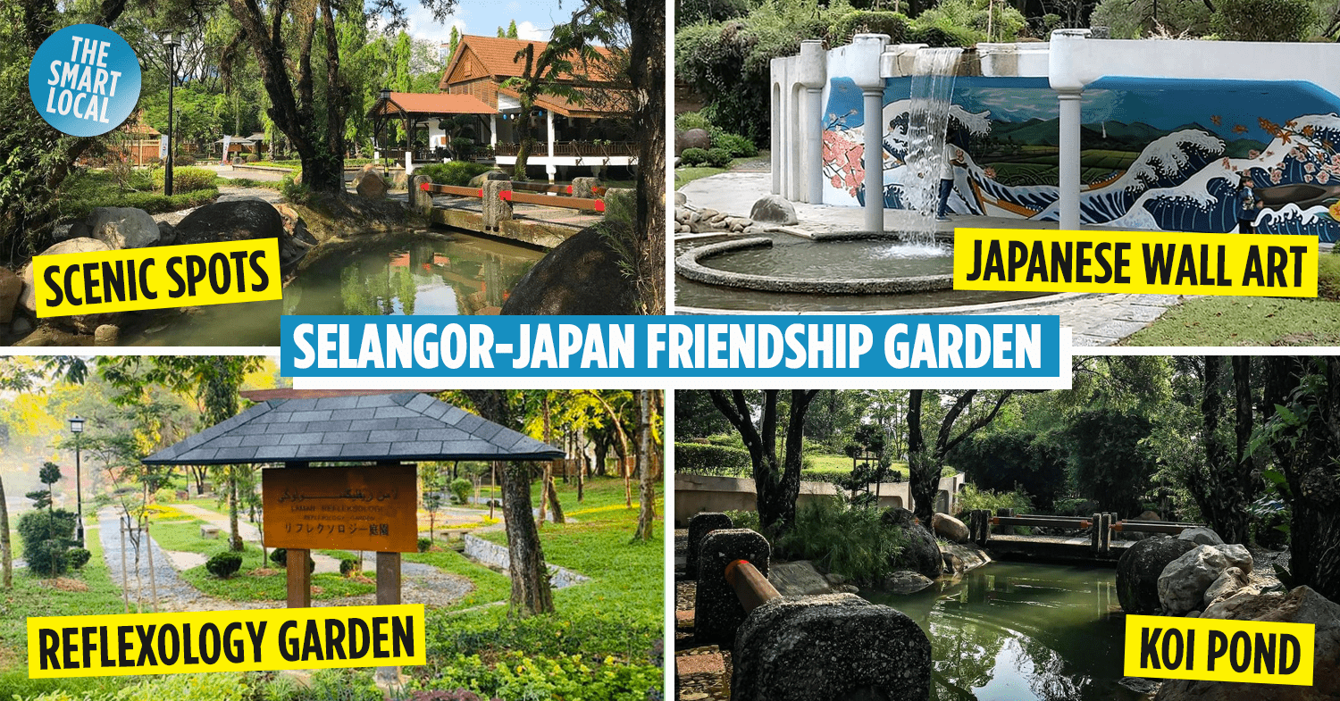 Selangor Japan Friendship Garden New Japanese Garden In Shah Alam That Has A Reflexology Garden Maze Pond