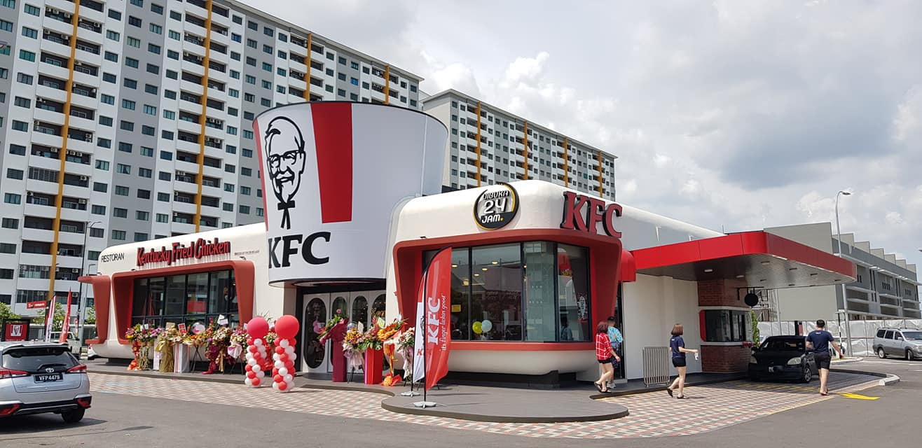 Panjang klang rantau kfc KFC Rantau